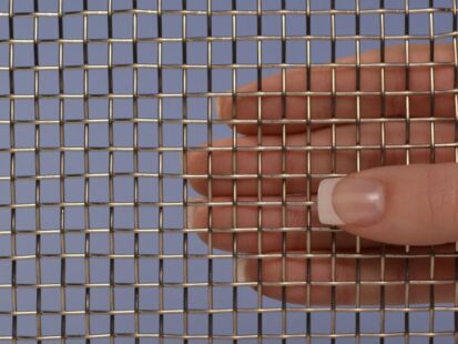 Диаметр проволоки 4 сетки T304 из нержавеющей стали .047"